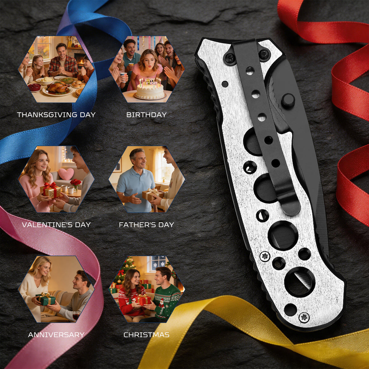 Folding Camping Survival Pocket Knife