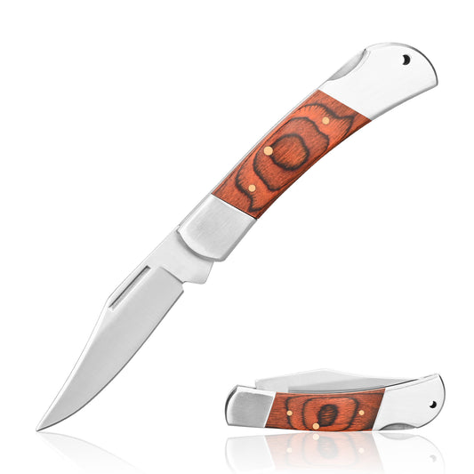 A classic folding hunting knife, suitable for both hunting and collecting.