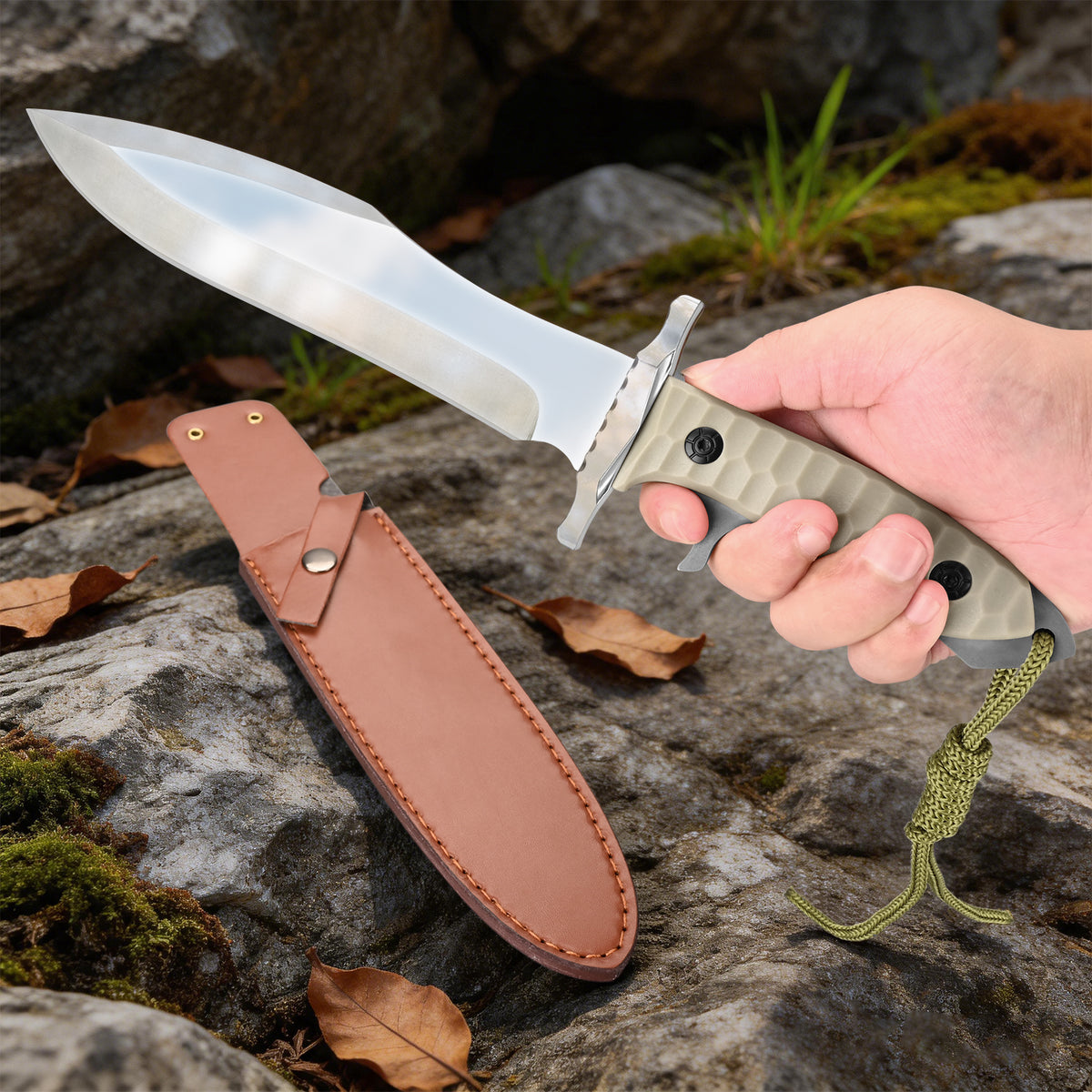 Fixed Blade Tactical Hunting Knife