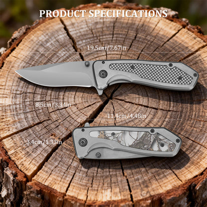 High-Hardness Folding Tactical/Hiking/Camping Knife – OEM Customization & DIY Project