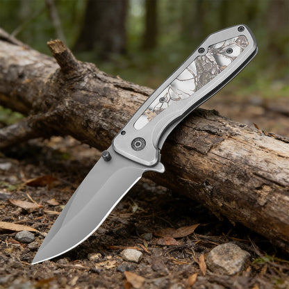 High-Hardness Folding Tactical/Hiking/Camping Knife – OEM Customization & DIY Project