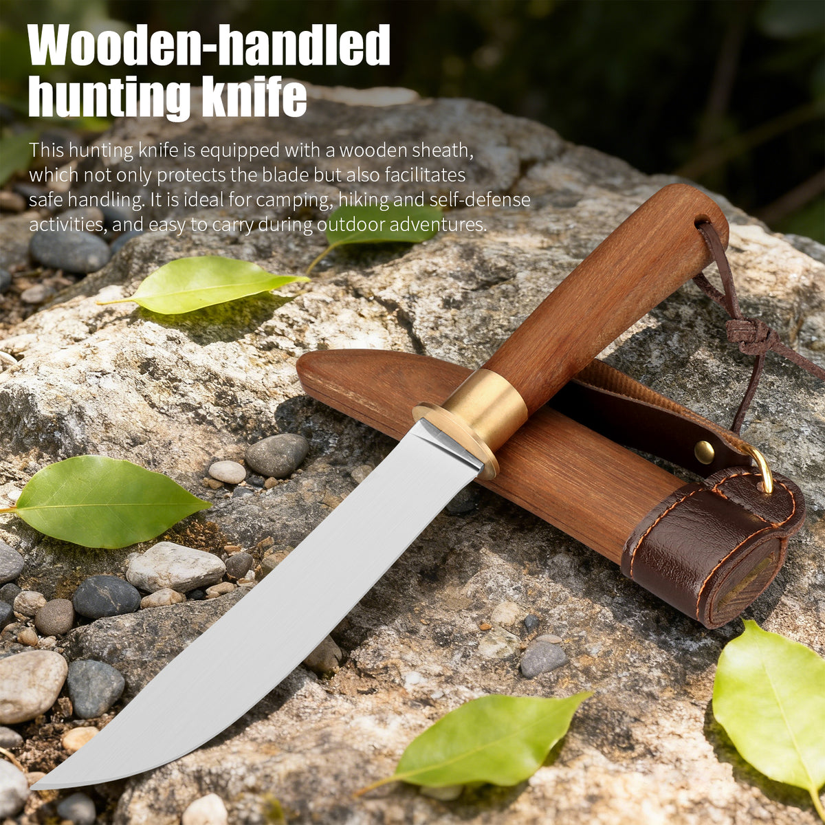 German-style professional forged outdoor camping knife