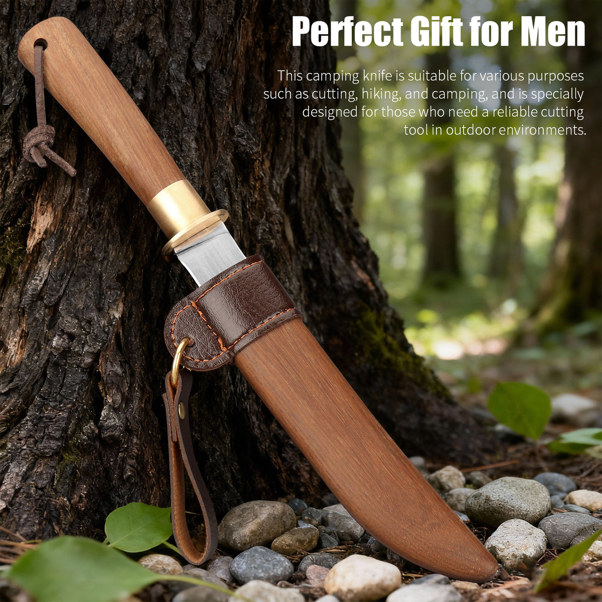 German-style professional forged outdoor camping knife